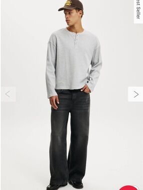 Cotton On Men's Super Baggy Jean